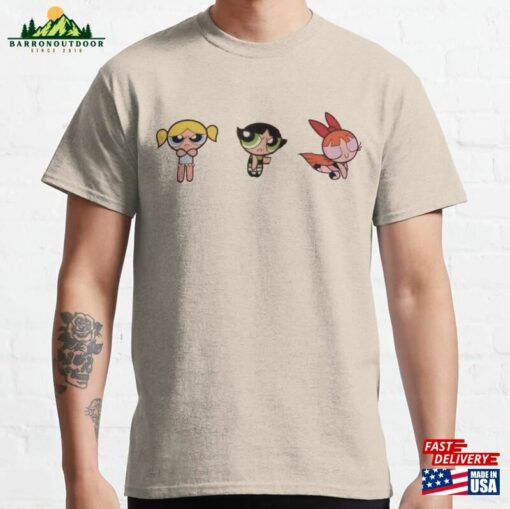 Powerpuff Girls Trio Classic T-Shirt Unisex