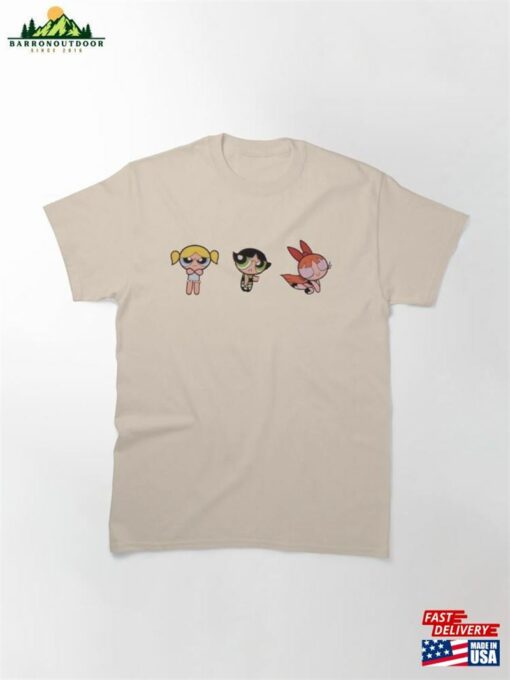 Powerpuff Girls Trio Classic T-Shirt Unisex