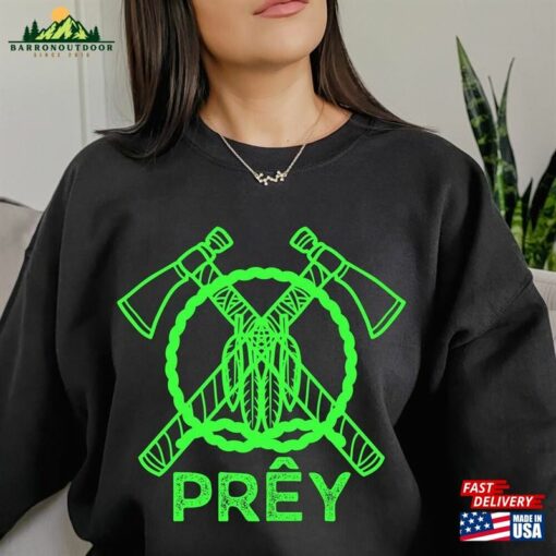 Prey Alien Movie Sweater Predator Inspired Unisex Sweatshirt Design T-Shirt Hoodie