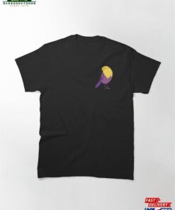 Pride Bird Intersex Flag Robin Classic T-Shirt Hoodie Sweatshirt