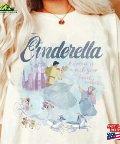 Princess Cinderella Comfort Colors Shirt Vintage Magic Kingdom T-Shirt Sweatshirt