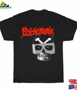 Psychomania Retro Movie Men’s White Navy Black T-Shirt Size To 5Xl Unisex