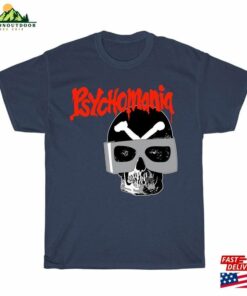 Psychomania Retro Movie Men’s White Navy Black T-Shirt Size To 5Xl Unisex