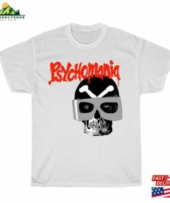 Psychomania Retro Movie Mens White Navy Black T Shirt Size To 5Xl Unisex 3