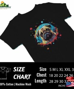 Pug In Space Shirt Unisex Graphic Tee Movie Hoodie 3 Pug In Space Shirt Unisex Graphic Tee Movie Hoodie 4