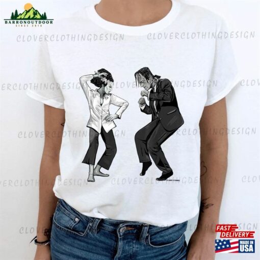 Pulp Frankensteins T Shirt Frankenstein Dancing In Halloween Vintage T-Shirt Hoodie