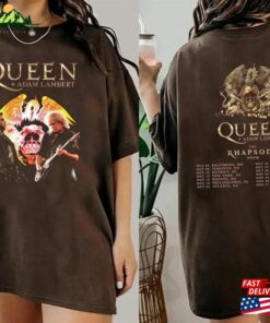 Queen Adam Lambert The Rhapsody Tour 2023 T-Shirt Rock Band Hoodie Classic Queen Adam Lambert The Rhapsody Tour 2023 T-Shirt Rock Band Hoodie Classic
