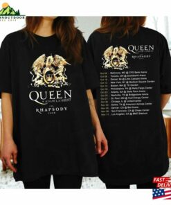 Queen Rock Band Shirt The Rhapsody Tour 2023 Sweatshirt Classic Hoodie Queen Rock Band Shirt The Rhapsody Tour 2023 Sweatshirt Classic Hoodie