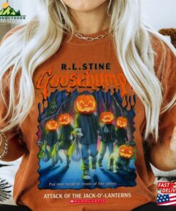 R L Stine Goose Bumps Nightmare Halloween Attack Of The Jack T-Shirt Goosebump Shirt Classic R L Stine Goose Bumps Nightmare Halloween Attack Of The Jack T-Shirt Goosebump Shirt Classic