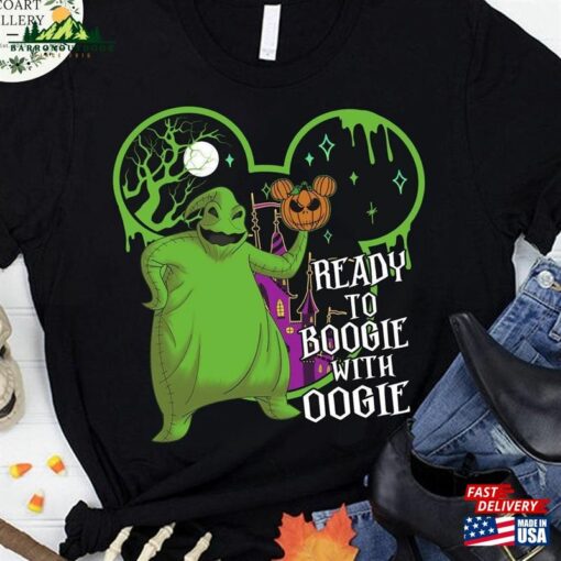 Ready To Boogie With Oogie Shirt Bash 2023 Disney Halloween Shirts T-Shirt Hoodie