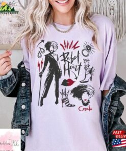 Rebel Heart Shirt Disney Cruella Character Emma Stone Sweatshirt T-Shirt 3 Rebel Heart Shirt Disney Cruella Character Emma Stone Sweatshirt T Shirt 4
