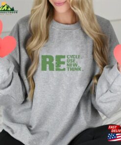 Recycle Unisex Jersey Short Sleeve Tee T Shirt Men Women Movie Tv Shows Characters Quotes Vintage Retro Hooded Sweatshirt Hoodie 3