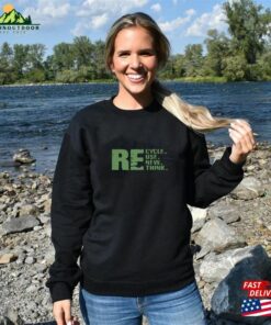 Recycle Unisex Jersey Short Sleeve Tee T Shirt Men Women Movie Tv Shows Characters Quotes Vintage Retro Hooded Sweatshirt Hoodie 4