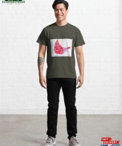 Red Cardinal Classic T-Shirt Hoodie 2 Red Cardinal Classic T Shirt Hoodie 3