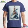 Red Lighthouse Classic T-Shirt Hoodie