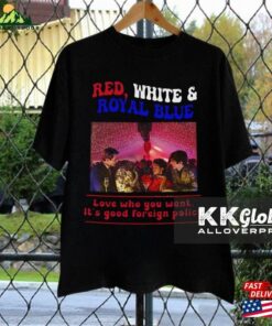 Red White Royal Blue 2023 Prince Henry And Alex Movie T Shirt The Kissing Booth Unisex Classic 3