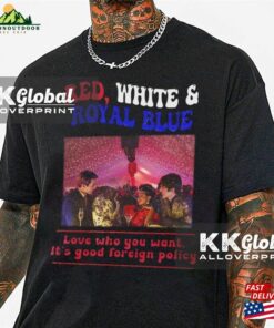 Red White Royal Blue 2023 Prince Henry And Alex Movie T Shirt The Kissing Booth Unisex Classic 4