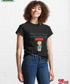 Redbubble Online Merchandise Christmas Quote “Nothing’S As Mean Giving A Little Child Something Useful For ” — Kin Hubbard Classic T-Shirt Unisex 3 Redbubble Online Merchandise Christmas Quote