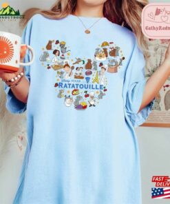 Remy Ratatouille Comfort Colors Shirt Mickey Ear Tee Anyone Can Cook Hoodie Classic 3