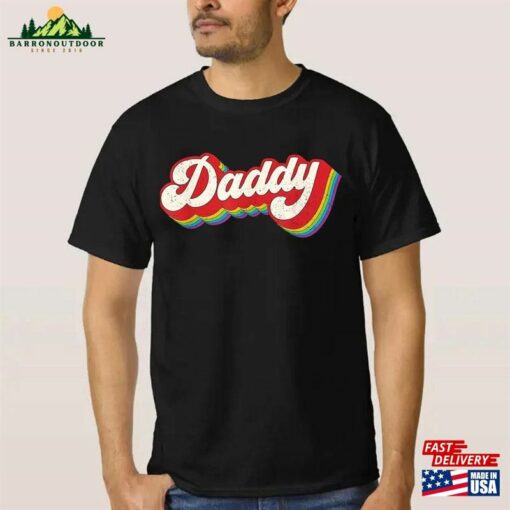 Rertro Daddy Shirt Sweastshirt Vintage Fathers Day Tee Unisex Classic