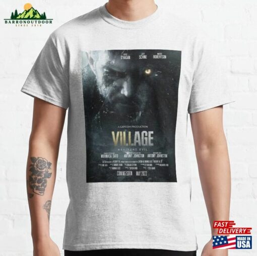 Resident Evil Village Movie Poster Classic T-Shirt Hoodie