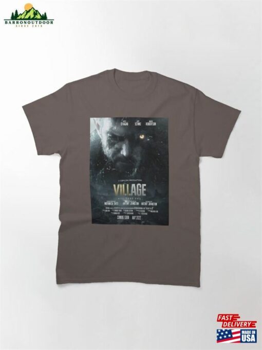 Resident Evil Village Movie Poster Classic T-Shirt Hoodie