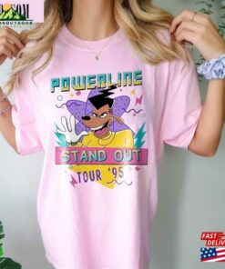 Retro 90S Goofy Movie Shirt Max Roxanne Powerline Sweatshirt Son Hoodie Unisex T Shirt 3