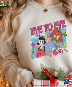 Retro 90S Max Roxanne Eye To Shirt Vintage Disneyland A Goofy Movie T-Shirt Sweatshirt