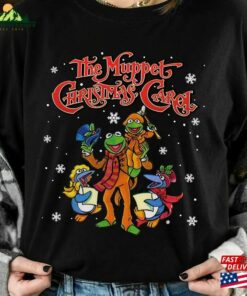 Retro 90S The Muppet Christmas Carol Characters Group T-Shirt Kermit Frog Gonzo Miss Piggy Xmas Movie Vintage Tee Unisex Hoodie 2 Retro 90S The Muppet Christmas Carol Characters Group T Shirt Kermit Frog Gonzo Miss Piggy Xmas Movie Vintage Tee Unisex Hoodie 3