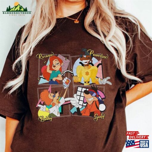 Retro A Goofy Movie Shirt 90S Max Goof Roxanne T-Shirt Sweatshirt