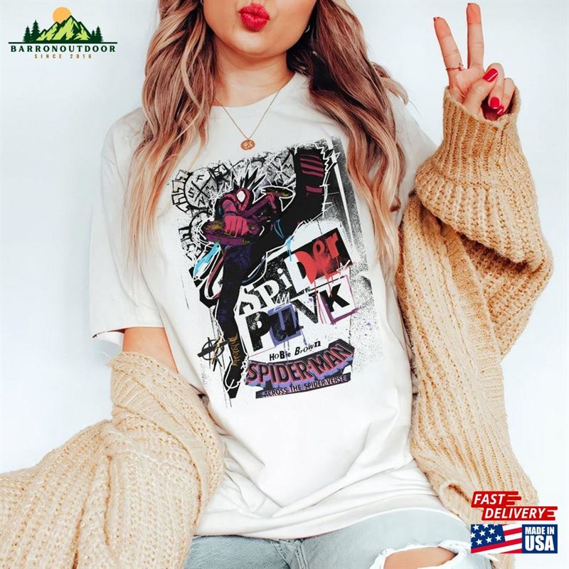 Retro Across The Spider Verse Comfort Colors Shirt Vintage Classic Sweatshirt