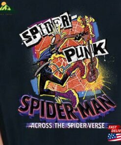 Retro Across The Spider Verse Comfort Colors Shirt Vintage Classic Unisex