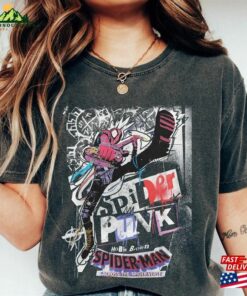 Retro Across The Spider Verse Comfort Colors Shirt Vintage Hoodie Sweatshirt