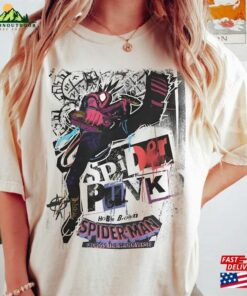 Retro Across The Spider Verse Comfort Colors Shirt Vintage Hoodie T-Shirt