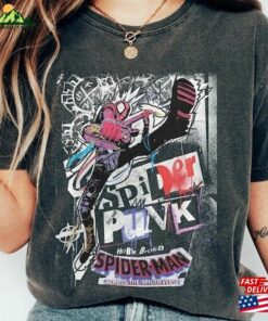 Retro Across The Spider Verse Comfort Colors Shirt Vintage Sweatshirt Hoodie
