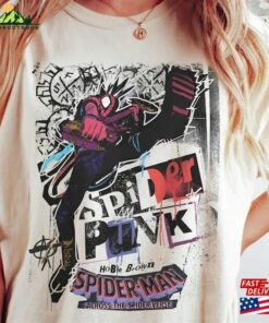 Retro Across The Spider Verse Comfort Colors Shirt Vintage Sweatshirt Hoodie