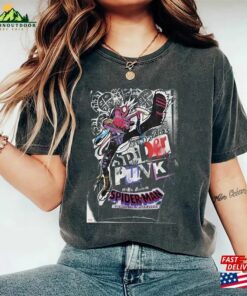 Retro Across The Spider Verse Comfort Colors Shirt Vintage Sweatshirt Unisex