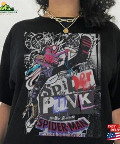 Retro Across The Spider Verse Shirt Vintage Classic Hoodie