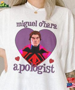 Retro Apologist Miguel O Hara T-Shirt Atsv Sweatshirt Classic Unisex