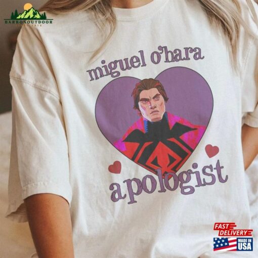 Retro Apologist Miguel O Hara T-Shirt Atsv Sweatshirt Classic Unisex