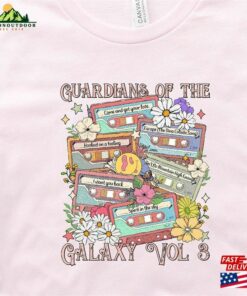 Retro Awesome Mix Guardians Of Galaxy Vol 3 Shirt Floral Full Soundtrack Hoodie Sweatshirt Come And Love T-Shirt
