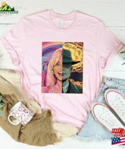 Retro Barbenheimer Barbie And Oppenheimer T-Shirt Movie Shirt The Ultimate Double Feature Sweatshirt