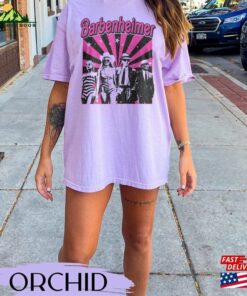 Retro Barbenheimer Comfort Colors Shirt Barbie Oppenheimer And Hoodie Unisex