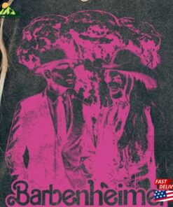 Retro Barbenheimer Comfort Colors T-Shirt Barb Collab Oppenheimer Movie Inspired 2023 Shirt Sweatshirt Unisex