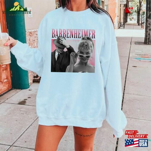 Retro Barbenheimer Shirt Barbie Oppenheimer T-Shirt Movie 2023 Unisex