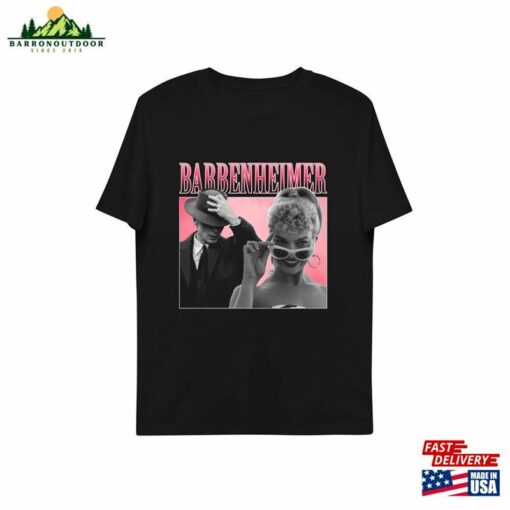 Retro Barbenheimer Shirt Barbie Oppenheimer T-Shirt Movie 2023 Unisex