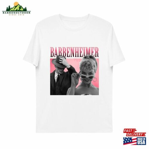 Retro Barbenheimer Shirt Barbie Oppenheimer T-Shirt Movie 2023 Unisex