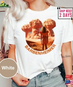Retro Barbenheimer Shirt Meme T Shirt Birthday Party Classic 3