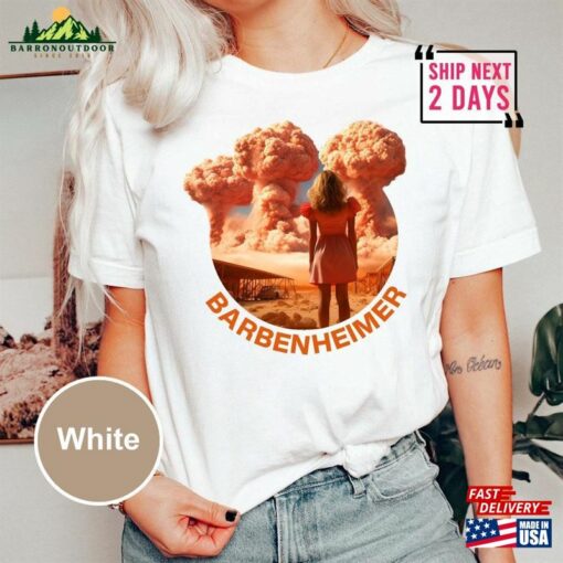 Retro Barbenheimer Shirt Meme T-Shirt Birthday Party Classic