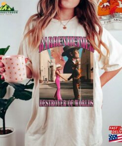 Retro Barbenheimer Shirts Barb Oppenheimer Destroyer Of Worlds T Shirt Classic 3